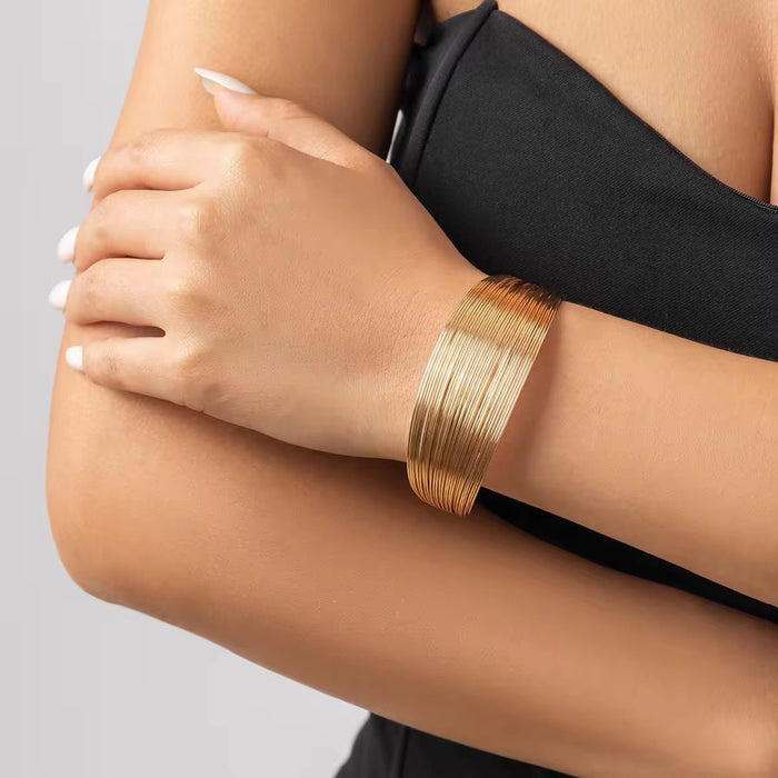 Pack of Star Alloy Pendant Partywear Necklace & Partywear Cuff Bracelet