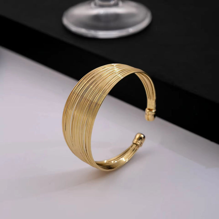 Pack of Star Alloy Pendant Partywear Necklace & Partywear Cuff Bracelet