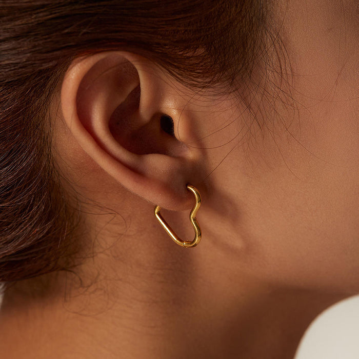 18K PVD Gold Plated Earrings (Pack of 3)