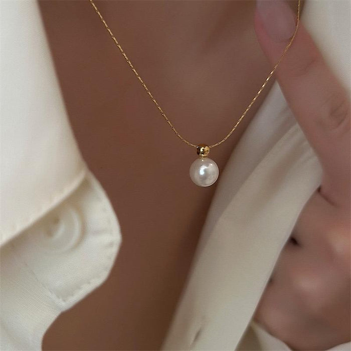 Pearl Pendant Necklace