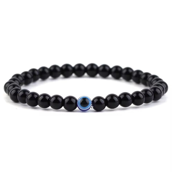 Pack of Evil Eye & Adjustable Handwoven Wristband Bracelet for Men (Pack of 2)