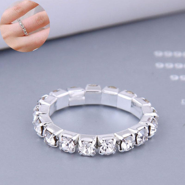 Pack of Tennis Bracelet and Ring for Women