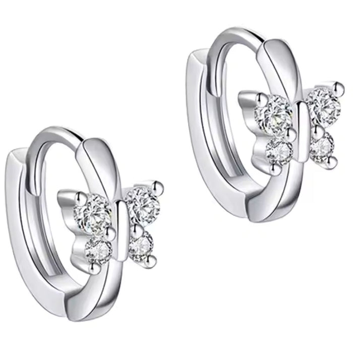 Floral Silver Plated Earrings for Women